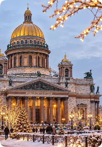 Тур "Встреча Нового года в Санкт-Петербурге"